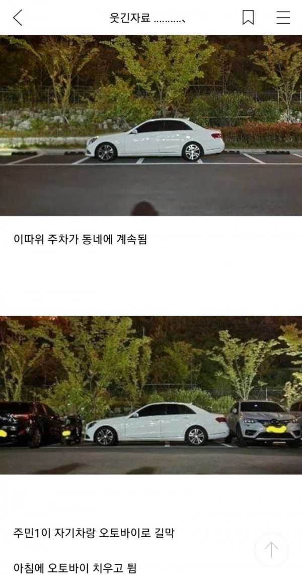 보배드림 주차 레전드